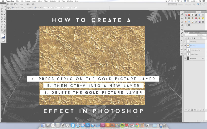 How_To_Create_A_Gold_Effect_In_Photoshop_04