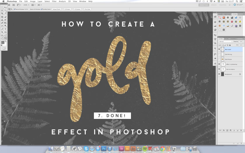 How_To_Create_A_Gold_Effect_In_Photoshop_05